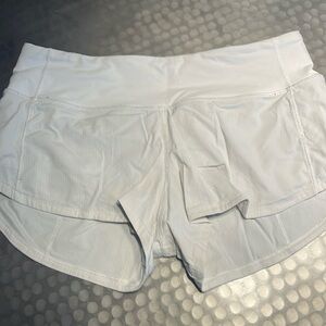 Lululemon white shorts